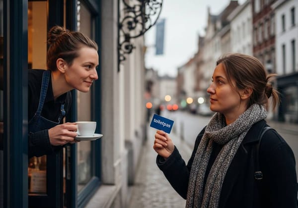 比利時 廁所通行證 Toiletpass