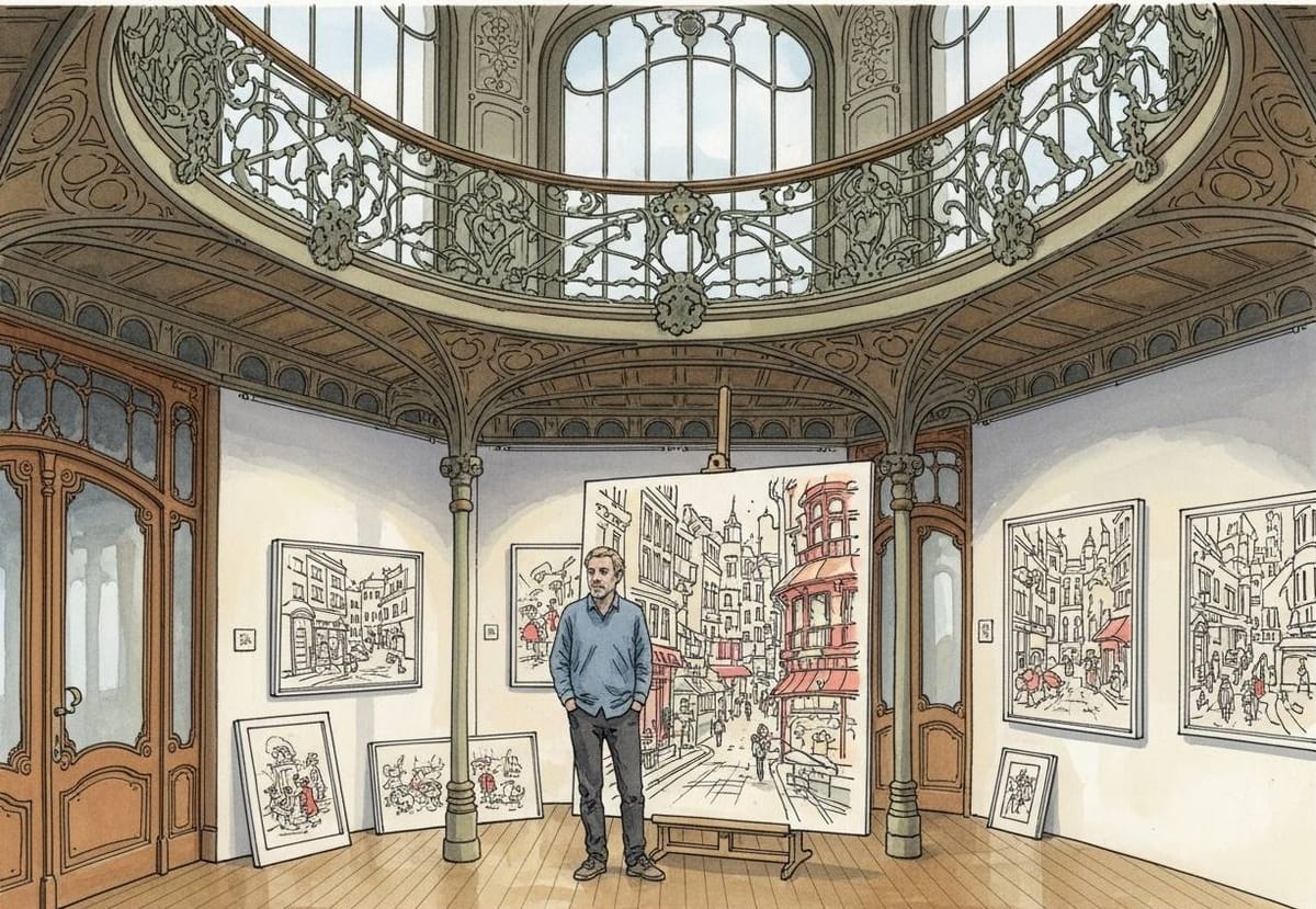 走進漫畫家瓦特·曼納特 （Wauter Mannaert ）的世界