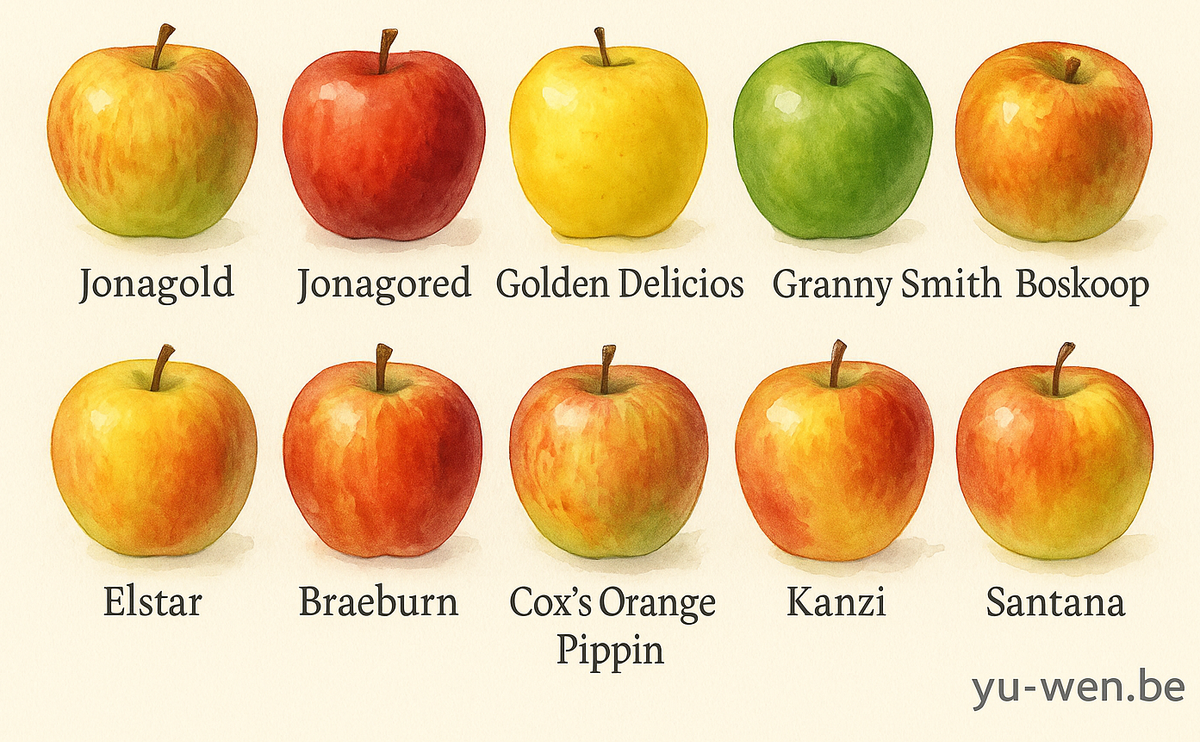 🍎 比利時蘋果的滋味