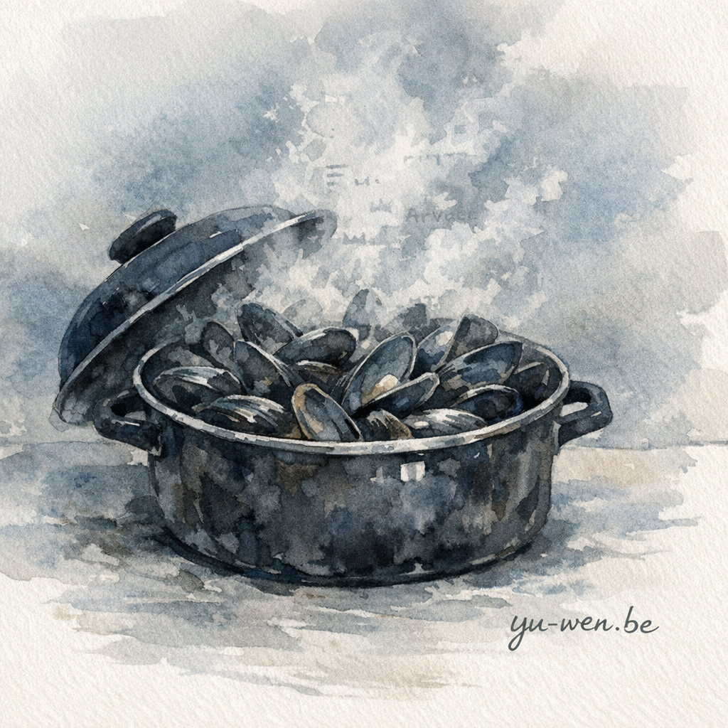 Marcel Broodthaers 淡菜鍋裡的國家