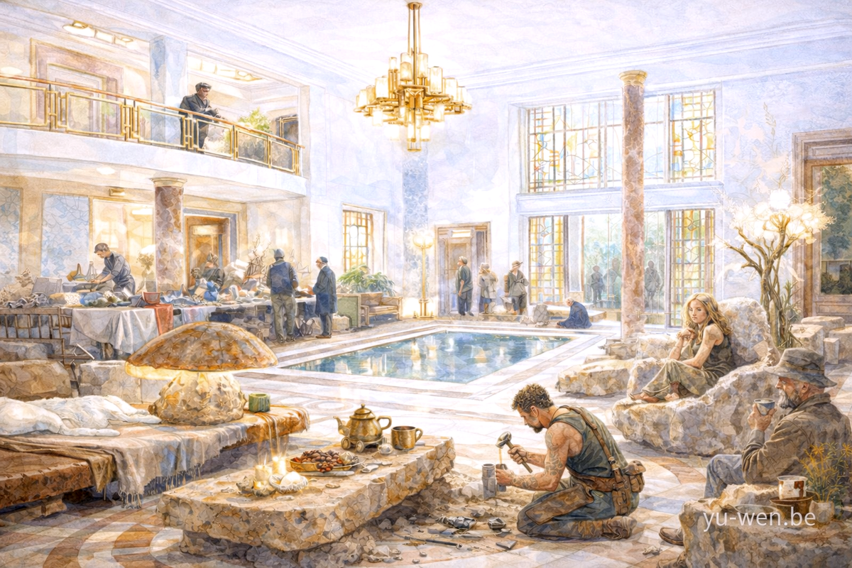 波希米亞住進了布爾喬亞Villa Empain