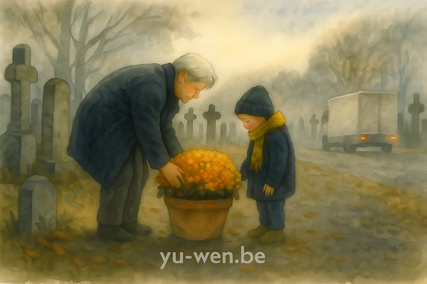 比利時諸聖節以菊花追思逝者