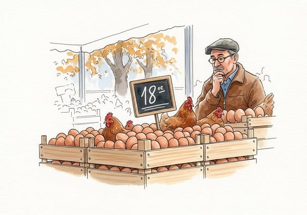 🍳 一顆蛋的兩種焦慮