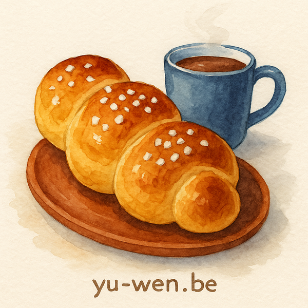 冬日限定：Cougnou雙頭布里歐修麵包