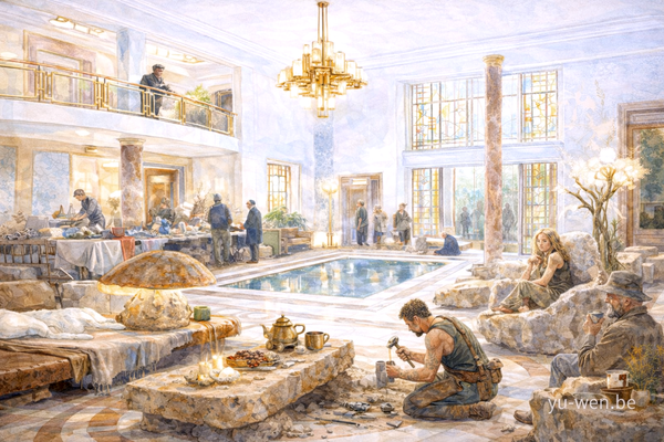 波希米亞住進了布爾喬亞Villa Empain