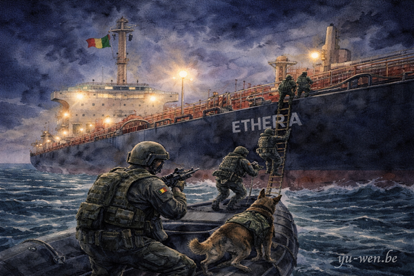 當中東在燃燒，比利時的北海已經拉起了警戒線