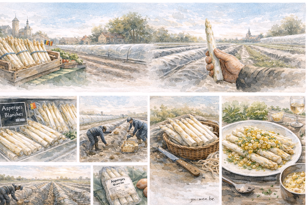 廚房裡的春天：一根白蘆筍的時間